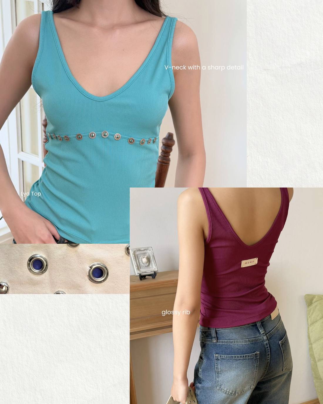 Lya Top detail