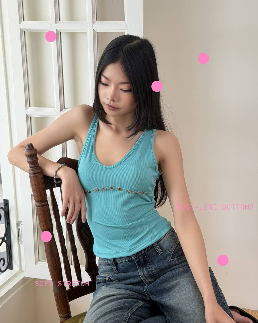 Lya Top — Teal